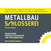 Metallbau Schlosserei, T. Heyny
